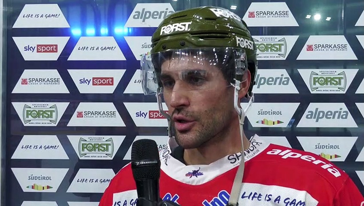 Anton Bernard nach dem Sieg gegen den KAC