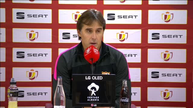 Lopetegui: Hemos eliminado a un muy buen equipo y de forma merecida