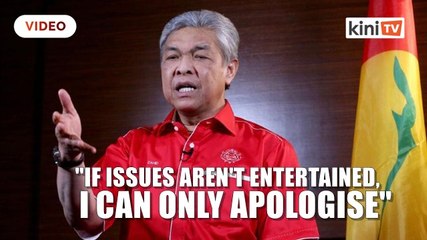 I'm only Umno president, not prime minister, says Zahid