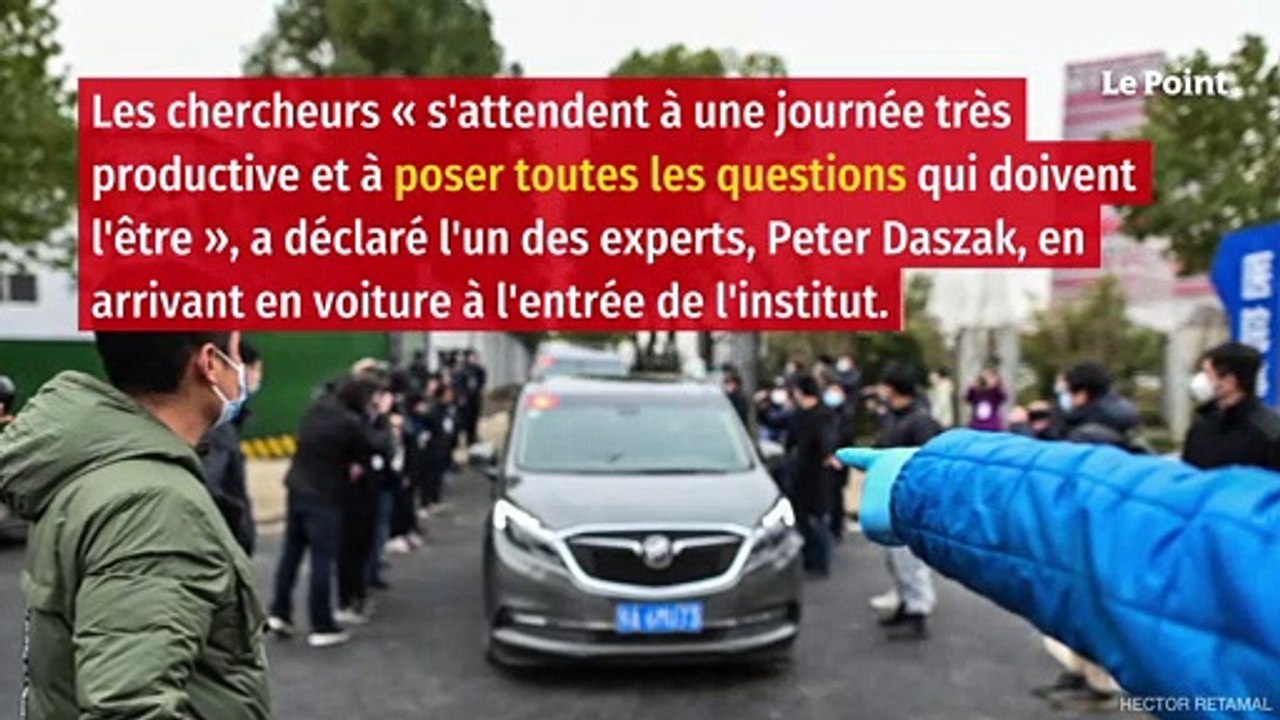 Les experts de l'OMS visitent le labo de Wuhan accusé d'avoir laissé fuiter le Covid-19