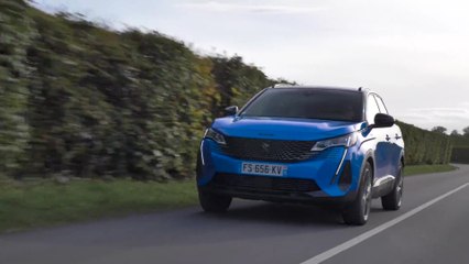 New SUV Peugeot 3008 GT Pack Hybrid 225 EAT8 Driving Video