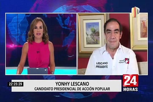 Yonhy Lescano: Yo no voy a crear nuevos impuestos, sería un atentado contra el país
