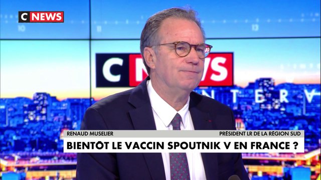 Renaud Muselier : «J'invite tout le monde à un peu plus de modestie», à propos du vaccin russe