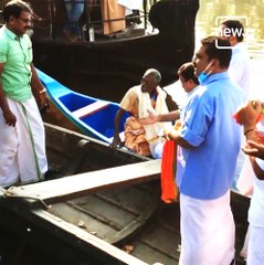 Kerala’s NS Rajappan Gets A Motor Boat From Kerala BJP