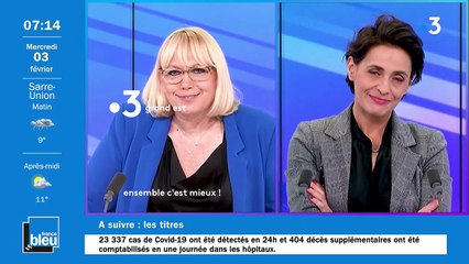 La matinale de France Bleu Alsace du 03/02/2021