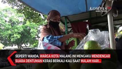Warga Mendengar Berkali-kali Suara Dentuman