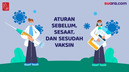 Videografis: Aturan Sebelum, Sesaat, dan Sesudah Vaksin