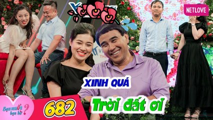 Bạn Muốn Hẹn Hò - Tập 682: MC Quyền Linh gặp ngay đồng nghiệp trên sân khấu và cái kết