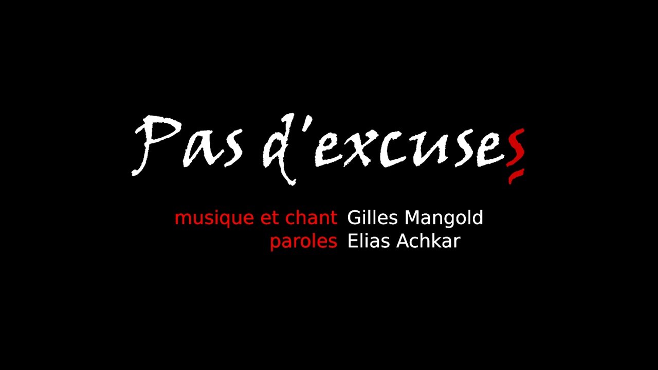 Pas d'excuses