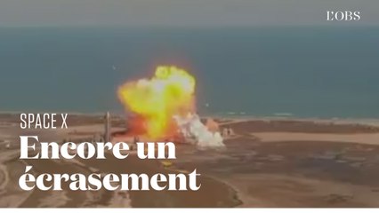 Un prototype Space X s'écrase de nouveau au Texas