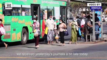 Banks, supermarkets in Myanmar remain open on 2nd day of emergency state