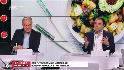 Le monde de Macron: On peut désormais manger au bureau, car oui... c'était interdit ! - 03/02