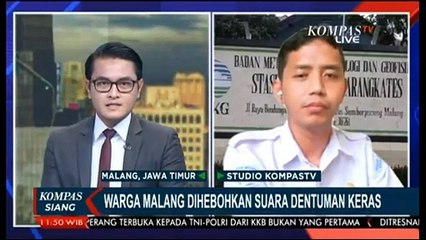 BMKG: Dentuman Bukan dari Gempa Atau Petir