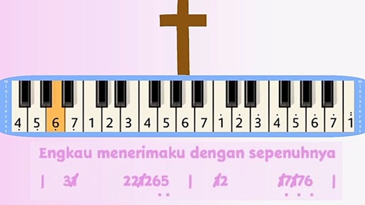KAU MENGENAL HATIKU: PIANIKA ❲MELODICA❳ TUTORIAL | LAGU ROHANI