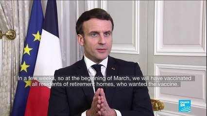 Macron says all French people will be offered vaccine by end of summer