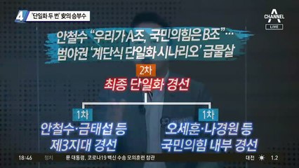 ‘단일화 두 번’ 안철수의 승부수