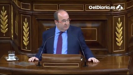 Iceta, a Rufián: "¿Llevar el Senado a Barcelona? No, no. El que quería ir al Senado era yo"