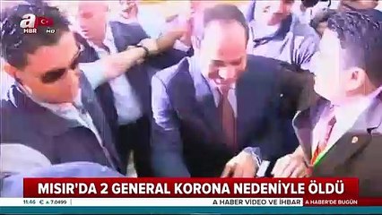 Mısır’da 2 general koronavirüsten öldü! Darbeci Sisi koronavirüse mi yakalandı?