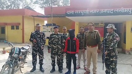 पुलिस व एसएसबी ने एक तस्कर को 23 लाख रू की कीमत की ब्राउन शुगर के साथ किया गिरफ्तार