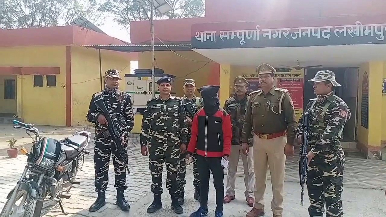 पुलिस व एसएसबी ने एक तस्कर को 23 लाख रू की कीमत...