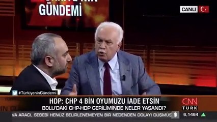 Doğu Perinçek ile İsmail Saymaz birbirine girdi