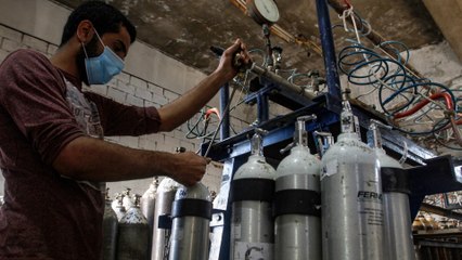 COVID-hit Lebanon's oxygen supplies run low