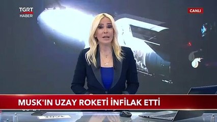 Elon Musk'ın Uzay Roketi İnfilak Etti