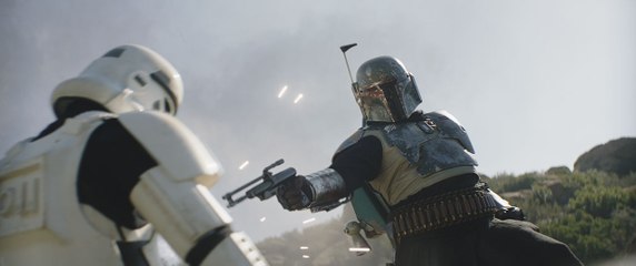 The Mandalorian chapter 14 : Boba Fett fight scene