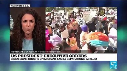 Biden signs immigration orders as Congress awaits more