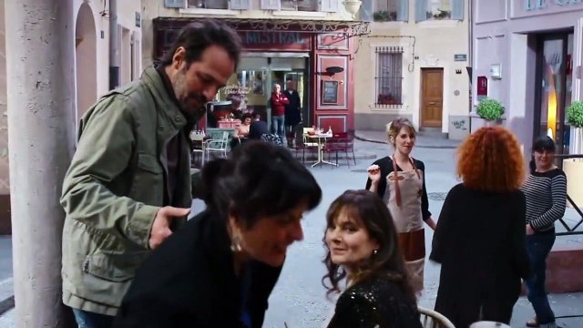 Plus belle la vie : Le discours de Barbara et Thomas pour l'inauguration