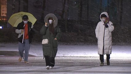 [날씨] 밤사이 전국 곳곳 눈...중부 최고 15cm 폭설 / YTN