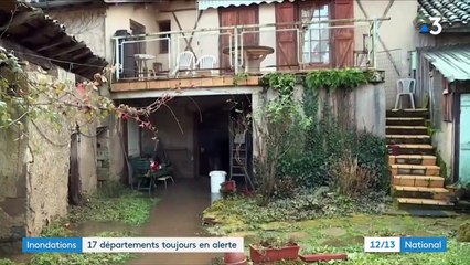 Inondations : de nombreux départements toujours en alerte