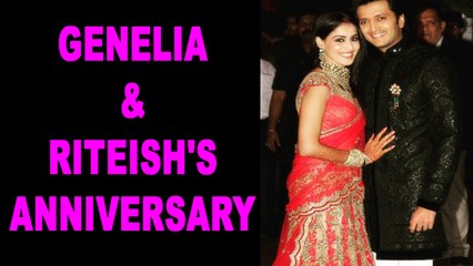 Genelia to Riteish on anniversary: 'There is no me without you'| Genelia-Riteish anniversary
