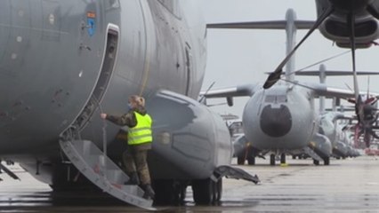 Portugal recibe un equipo de medicina intensiva del Ejército alemán