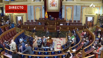 Tensión en la sesión de control por el informe sobre los fondos europeos