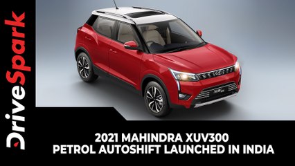 Download Video: 2021 Mahindra XUV300 Petrol AutoSHIFT Launched In India | Price, Specs & Details