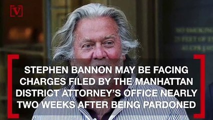 Could Steve Bannon Be Charged in NY State Even After His Pardon From Former Pres. Trump?