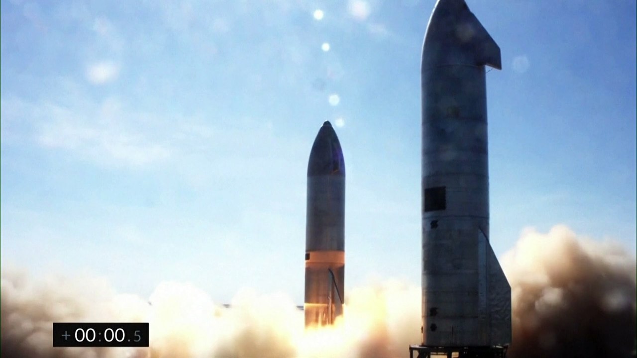 Nach 6-einhalb minuten: spacex starship rakete stürzt ab