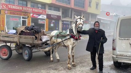 Ağrı’da Soğuk Hava ve Sis Etkili Oldu
