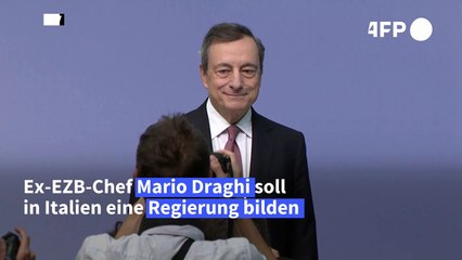 Draghi mit Regierungsbildung in Italien beauftragt