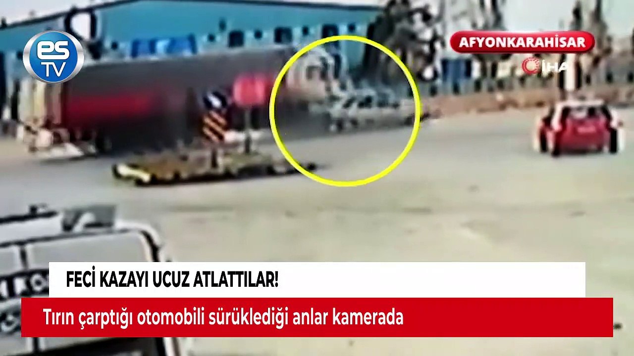 Feci kazayı ucuz atlattılar!