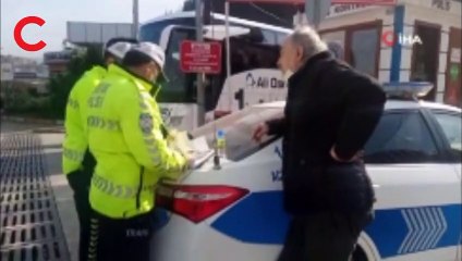 Radar cezası yiyen sürücü böyle teselli buldu