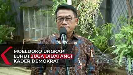 Moeldoko Ungkap Luhut Pernah Didatangi Orang Soal Masalah Demokrat