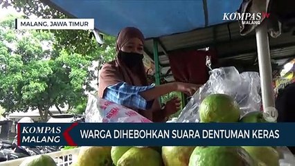 Warga Malang Dihebohkan Suara Dentuman Keras
