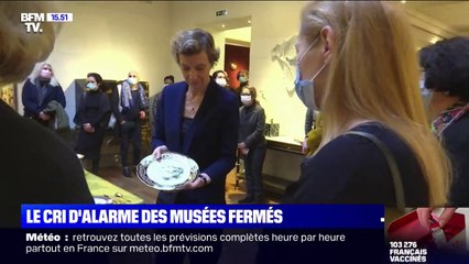 Les musées fermés depuis octobre tentent d'alerter le gouvernement sur leur situation