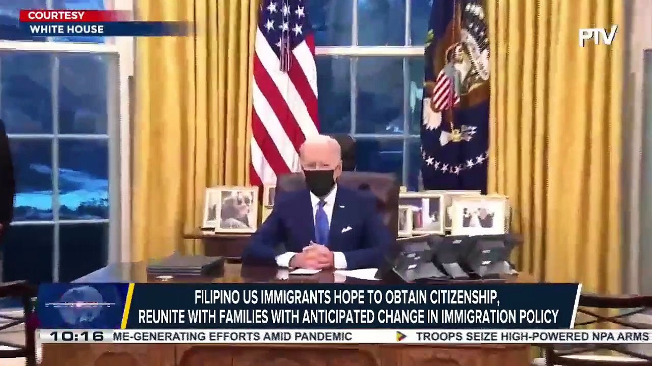 Filipino US immigrants hope to obtain citizenship, reunite with families with anticipated change in immigration policy