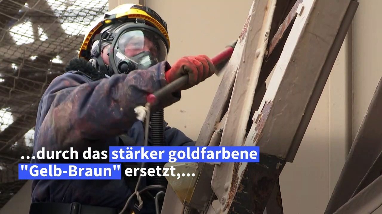 Schönheitskur für den eiffelturm