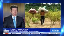A finales de marzo esperamos iniciar la aspersión”: Ministro de Defensa de Colombia, Diego Molano, en ‘La Noche’