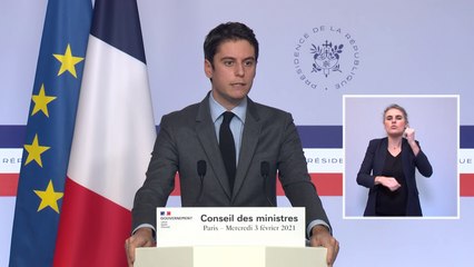 Compte rendu du Conseil des ministres du 3 février 2021