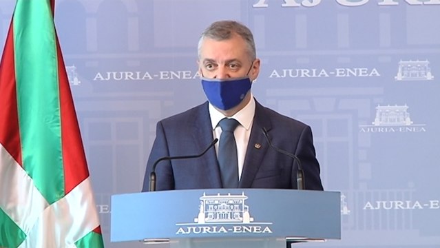 Urkullu espera no adoptar medidas más radicales y restrictivas